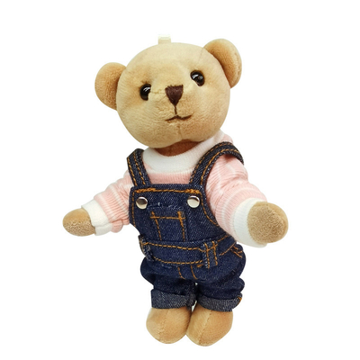Tamaño personalizable ropa de muñeca de peluche de oso fácil limpieza para el vestido de muñeca