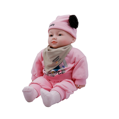 2.6 libras de vinilo 22 pulgadas para niños regalo muñeca de moda con vestido de belleza