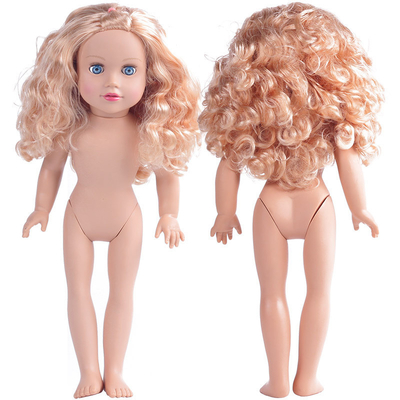 18 pulgadas Muñeca Afroamericana Serie de Moda Número para el Juego y el Aprendizaje de las Niñas