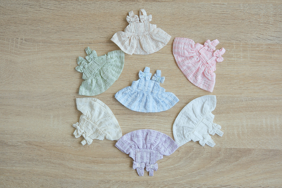 Blanda y cómoda ropa de muñeca de 12 cm bolso delicado accesorios de muñeca