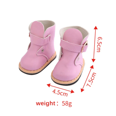 Accesorios de muñeca de ODM 18 pulgadas American Girl Muñeca zapatos Botas 45cm vestir botas de invierno zapatos de muñeca