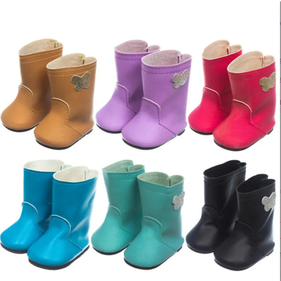 Accesorios de muñeca de ODM 18 pulgadas American Girl Muñeca zapatos Botas 45cm vestir botas de invierno zapatos de muñeca