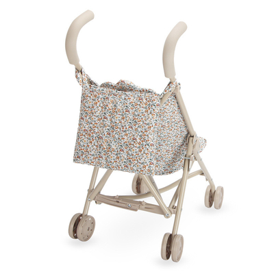 Regalo de juguete precioso clásico personalizado cochecito básico de muñeca para niños pequeños con mochila de muñeca buggy