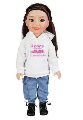 ODM 22 pulgadas muñeca americana linda renacida estilo de moda personalizado