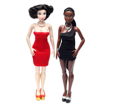 Bajo MOQ diseño original de personalización ropa de muñeca de moda de 30 cm para muñecas