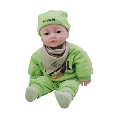 2.6 libras de vinilo 22 pulgadas para niños regalo muñeca de moda con vestido de belleza